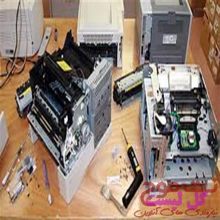 عکس تعمیرات پرینتر فکس کپی شارژ کارتریج